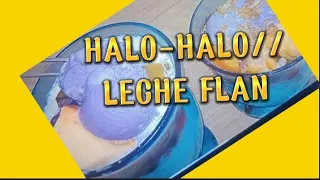 HALO HALO & LECHE FLAN/by Sweat MarYan