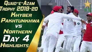 Highlights Day 4 | KP vs Northern | Quaid e Azam Trophy 2019-20 | PCB