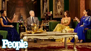Teresa Storms Out and Louie Alleges 'Death Threats During the ''RHONJ' Reunion | PEOPLE