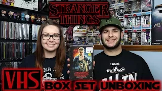 Stranger Things Season 1 Target Exclusive VHS Box Set Unboxing!