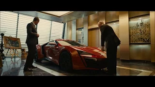 Fast 7: Dom Lifts a Lykan Hypersport