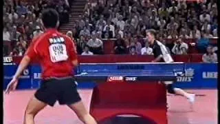 2003 WTTC Kong Linghui vs Werner Schlager Fifth Game (5 of 7)