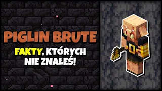 WSZYSTKO co MUSISZ WIEDZIEĆ o PIGLINIE BRUTALU! | Minecraft | #shorts