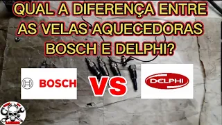 QUAL A DIFERENÇA DA VELA AQUECEDORA BOSCH E DELPHI? TESTE DAS DUAS MARCAS!!