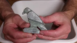 Beginner Soapstone Carving Eagle (Bird) How To Tutorial, Great for all ages!