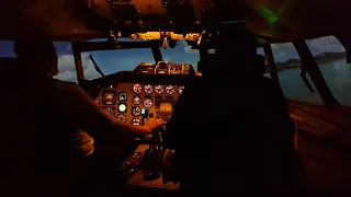Полет за штурвалом ТУ-154, тренажер в Питерлэнде