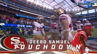 Deebo Samuel 44 Yard Catch and Run Touchdown!!! NFC CHAMPIONSHIP