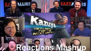 Kazuya Mishima Smash Bros  Ultimate X Tekken Reveal  Nintendo E3 2021 REACTIONS MASHUP