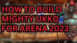 HOW BUILD MIGHTY UKKO IN 2023 FOR ARENA!!| Raid: Shadow Legends |