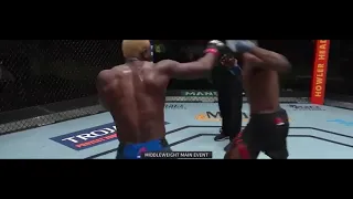 Derek Brunson vs Kevin Holland [FIGHT HIGHLIGHTS]]