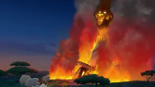 Lion Guard- Scar burns Pride Rock (HD)