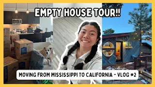 EMPTY HOUSE TOUR 🏠 Part 2 of Our Cross Country Move/Roadtrip 💕