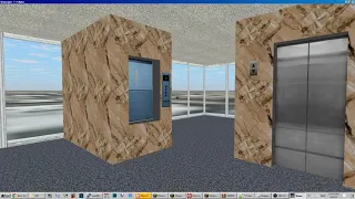 SKYSCRAPERSIM RIDING A DUMBWAITER LIFT ELEVATOR - Skyscraper simulator