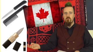 Knives that are prohibited in Canada (for no good reason)