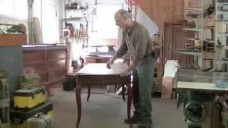 Repairing the Top of a French Provincial Farm Table – Thomas Johnson Antique Furniture Restoration