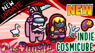 Among Us Hide N Seek Mode - Indie Cosmicube Update 🎩🍓 & Bean Cosmetics 🍄 🎵 (The Fungle) Gameplays