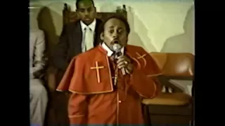 Rev Paul Morton singing God's Gonna Wipe All Your Tears Away aka Your Tears 1984