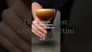 Foamiest espresso martini!