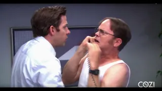 12 Office Pranks That Totally Flummoxed Dwight Schrute | The Office | COZI Dozen