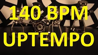 140 BPM - Uptempo Pop Rock - 4/4 Drum Track - Metronome - Drum Beat