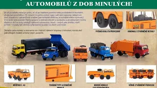 New diecast series Kultovni nakladaky minute ery by Deagostini. Czech Republic. #1/43 #truck