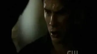 Damon bites Elena 2x22