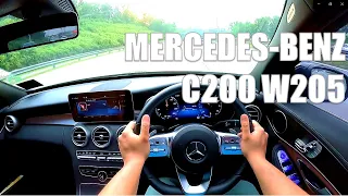 POV Drive | 2020 2.0 Mercedes-Benz C200 AMG-Line | Daytime Drive