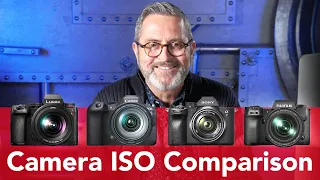 Panasonic S52 vs Canon R62, Sony A74 & Fujifilm X-H2 Camera ISO Comparison