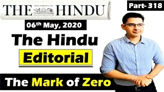 (Grammar + Vocab + RC) The Hindu Editorial Today || 06 May 2020 || The Mark of Zero