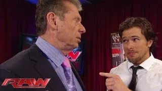 Brad Maddox announces Daniel Bryan will face Kane on next week's Raw: Raw, July 22, 2013