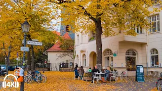 Berlin Cycling in Autumn 2020 at Richardplatz Neukölln [4K] ASMR real city sounds