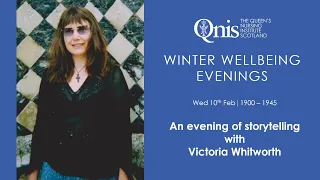 An evening of storytelling with Victoria Whitworth