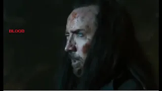 Outcast Nicholas Cage saying "You want my blood"