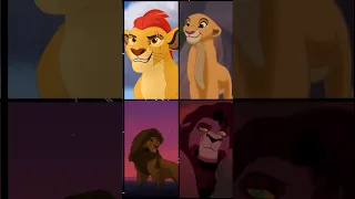 The three siblings and then there’s Kovu…😂 #thelionking #thelionguard #kion #kiara #kopa #kovu