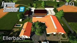 STARTING A NEW FARM IN Ellerbach🔹Ellerbach Ep.01🔹Farming Simulator 22