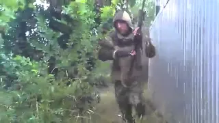 Сенсация    Ополченцы возле аэропорта Донецка   Militia near the airport in Donetsk