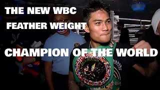 THE NEW WBC FEATHER WEIGHT CHAMPION OF THE WORLD....MARK MAGNIFICO MAGSAYO!!!