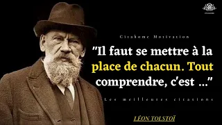 LÉON TOLSTOÏ : LA VERITE DOIT S'IMPOSER SANS VIOLENCE | CITATIONS