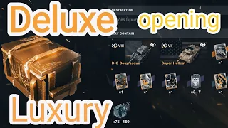 DELUXE LIMITED EDITION Containers Luxury Lounge Event WoT Blitz
