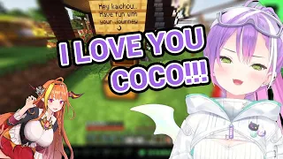 Coco indirectly Help Towa Pay Her Debt with Her Saving Diamonds and Towa Cute moment in Minecraft