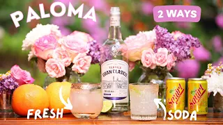 How to make a Paloma Cocktail | 2 Recipes | Cinco de Mayo Cocktails