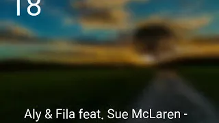 #18: Aly & Fila feat. Sue McLaren - Surrender// Best trance 2017