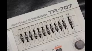 Roland TR-707 Factory Demo