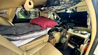 Honda Crosstour Micro Camper / Car Camper Conversion