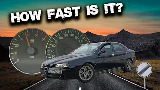 How FAST Is The 19-Year-Old Alfa Romeo 166?
