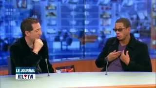 Joeystarr perturbe le 19h d'RTL - TVI