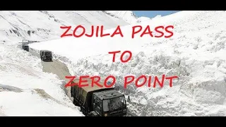 Zojila Pass to zero point