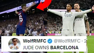 FOOTBALL WORLD REACT TO BARCELONA LOSS TO REAL MADRID| EL CLASICO 3-2 REACTIONS