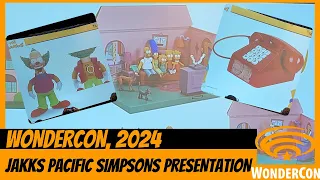Jakks Pacific WonderCon 2024 The Simpsons Presentation