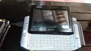 Sony Vaio UX-280P with SSD boot.